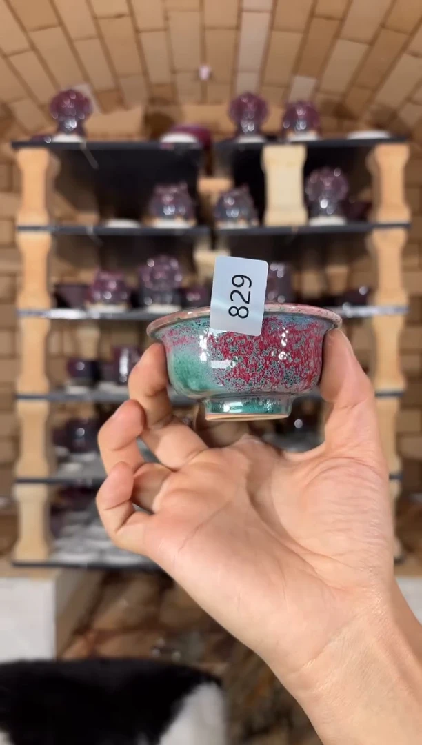 摆件精品窑变钧瓷茶器