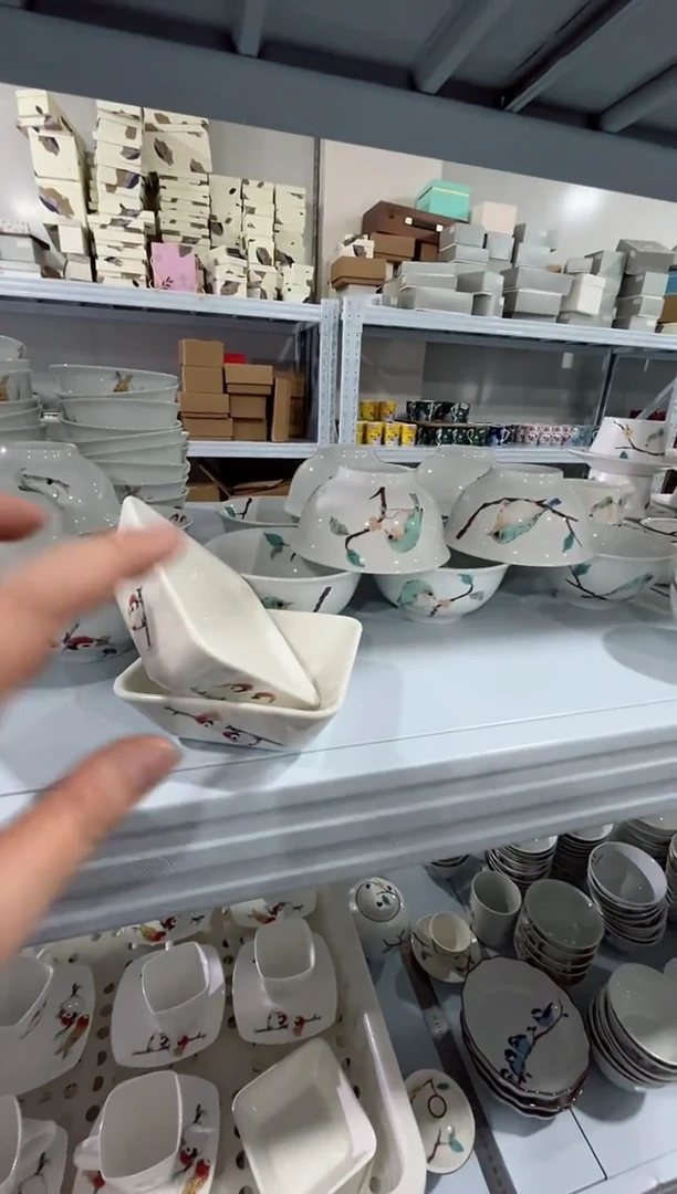 瓷片日用陶瓷（简装）碟子2个