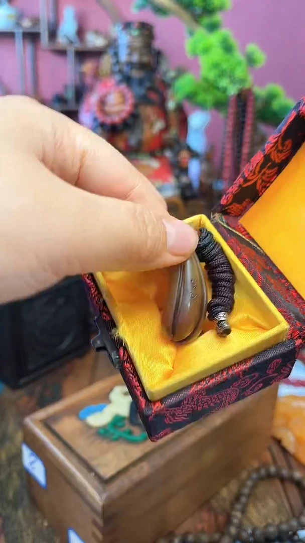 【闪购商品】木中之❤王妍妍批发104-花瓣挂寿山木盒