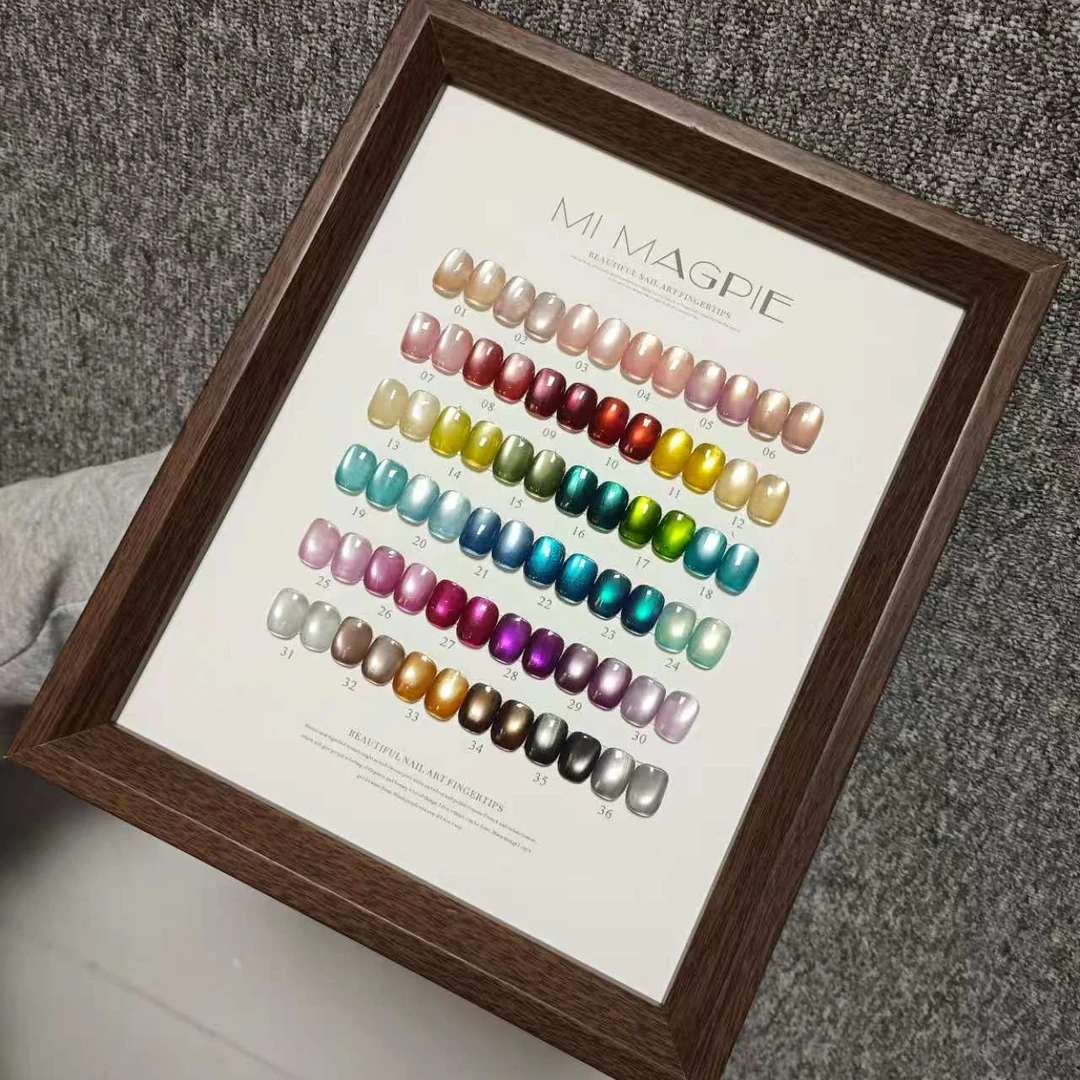 【花解语】美甲店专用2025秋冬新款镜面水光玻璃珠猫眼胶甲油胶显白