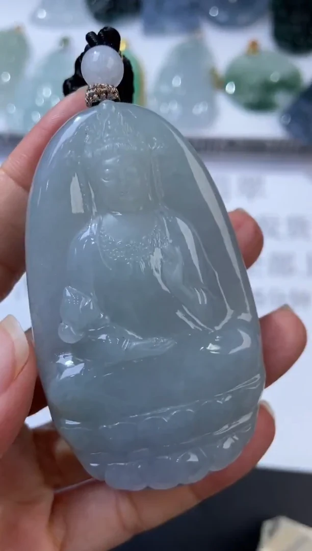 未镶嵌挂件翡翠376541  多人