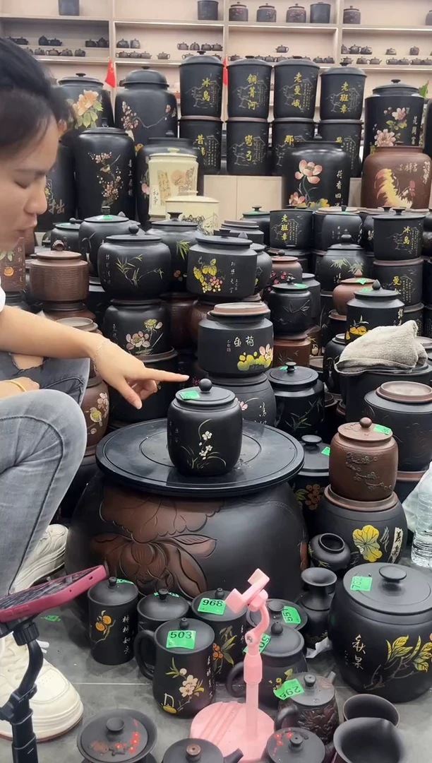 罐瑕疵茶叶罐  100克彩填   603