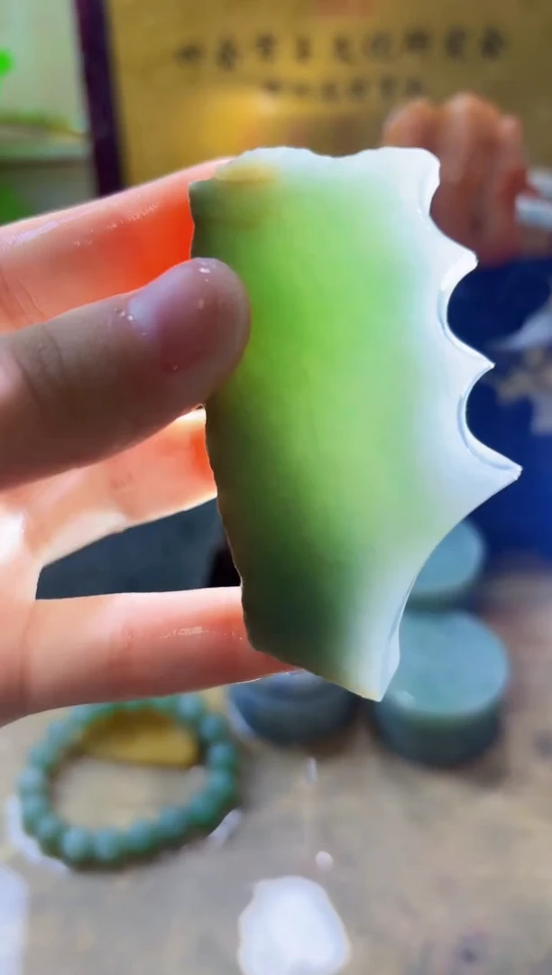 未镶嵌挂件翡翠A货小璀4347