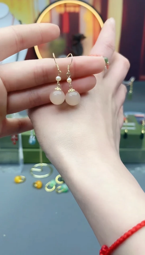 未镶嵌耳饰玛瑙/玉髓218000