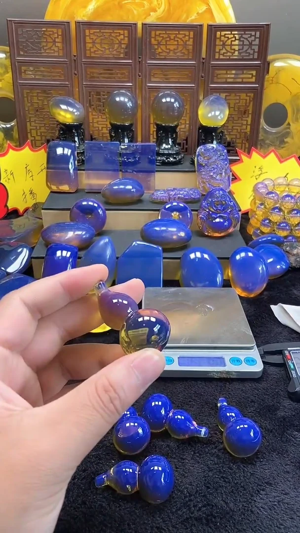 天空蓝净水葫芦净水料子