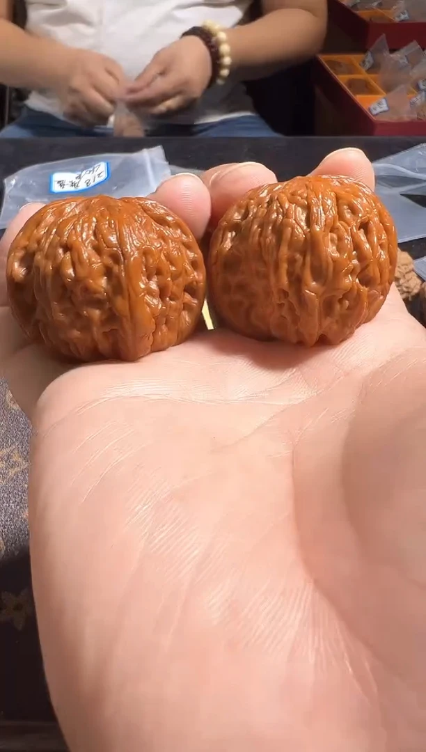 把件核桃40尺全品满肉正磨