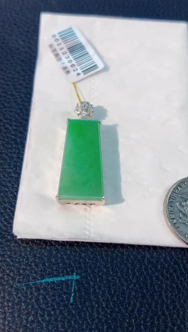 颈饰未镶嵌翡翠 缅料A货/支持复检/一件