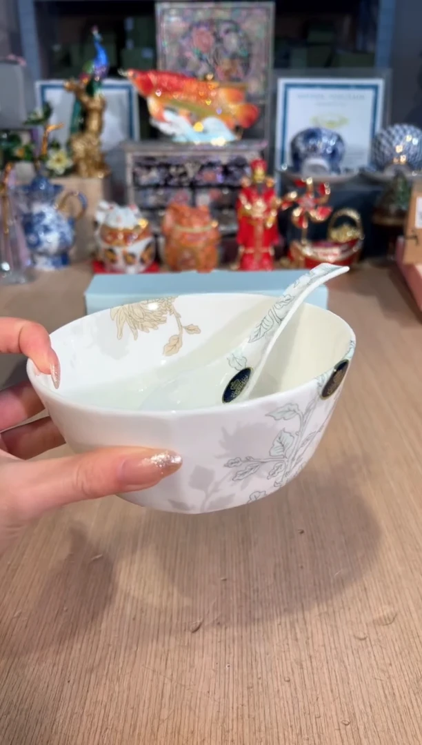 【闪购商品】杯25康桥燕麦碗+勺