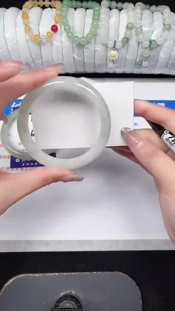 未镶嵌手镯石英质玉196-59/60