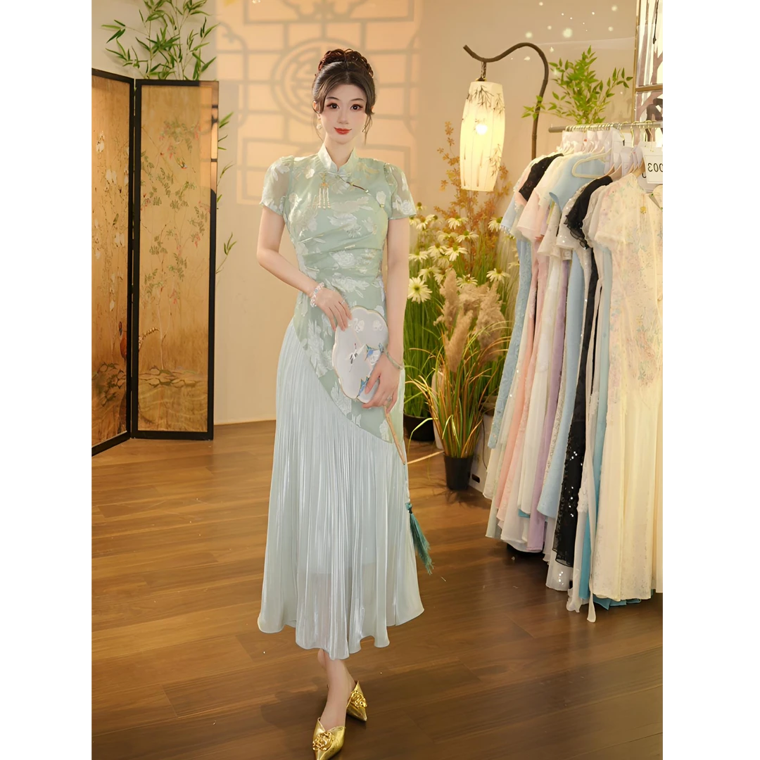 【张小小】清如玉-1199 连衣裙（N857）