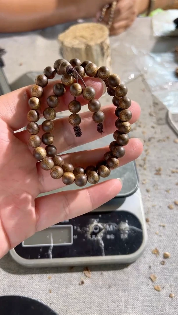 沉香碎屑沉香08圆珠双圈+多样性发一A091