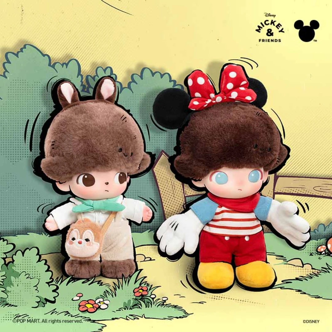 【默认代拆】正品潮玩盲盒手办摆件挂件 Dimoo迪士尼搪胶