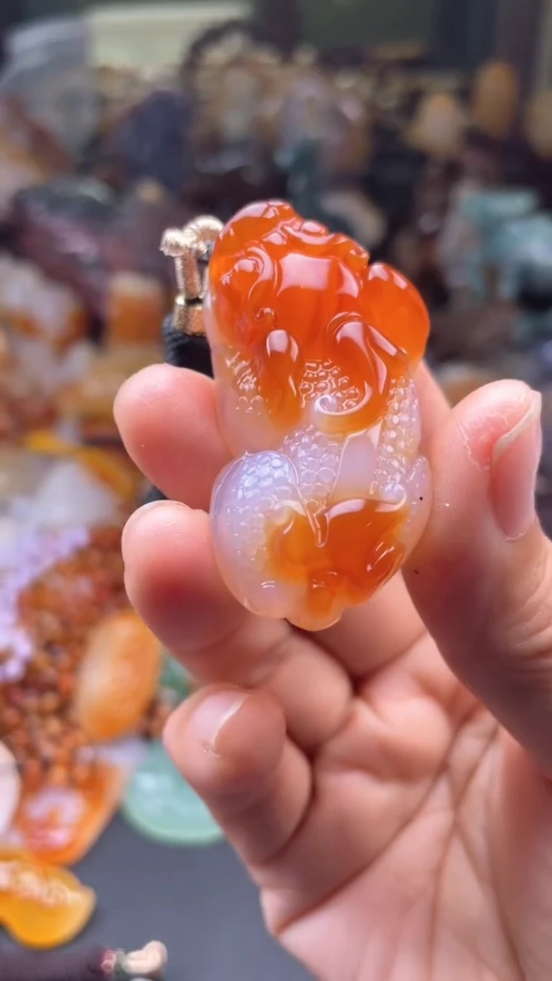 【闪购商品】玛瑙/玉髓颈饰未镶嵌AA