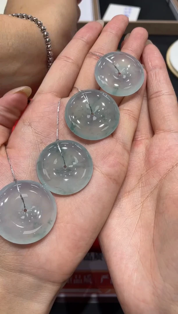 未镶嵌挂件翡翠香**婆平安扣FL7/多样性发其一CP