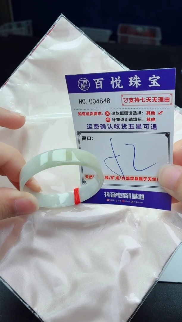 未镶嵌手镯翡翠手镯