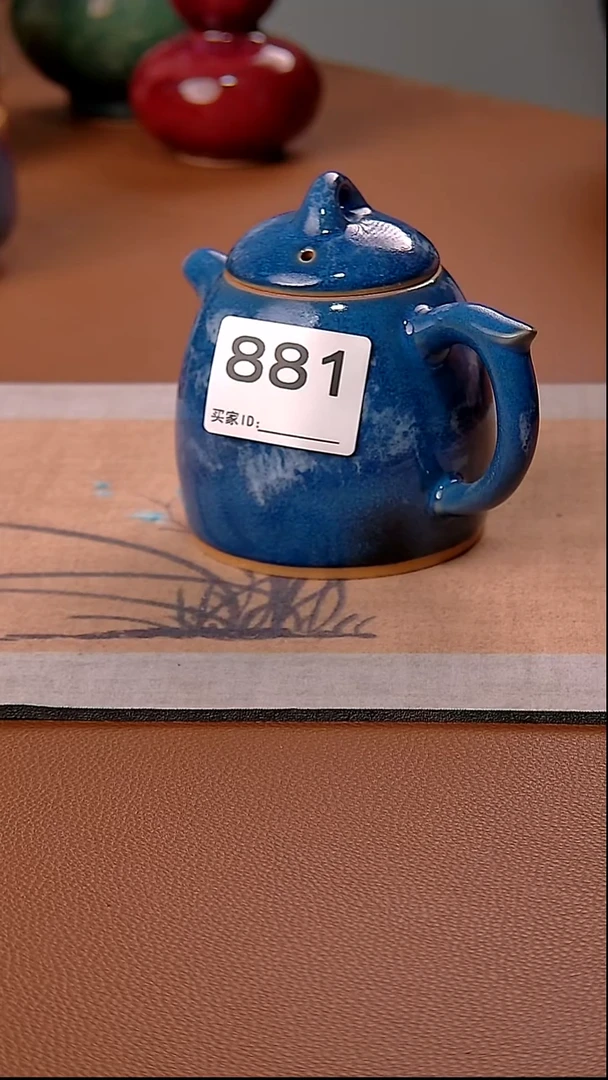 摆件神垕原产地钧瓷茶器杯具