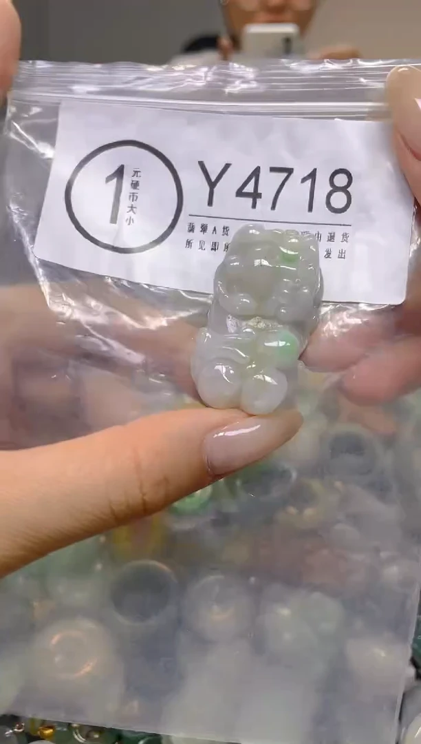 颈饰未镶嵌翡翠/Y/翡翠A货，一件也是批发价