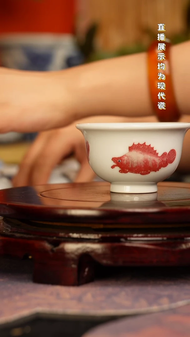 景德镇手工手绘陶瓷杯