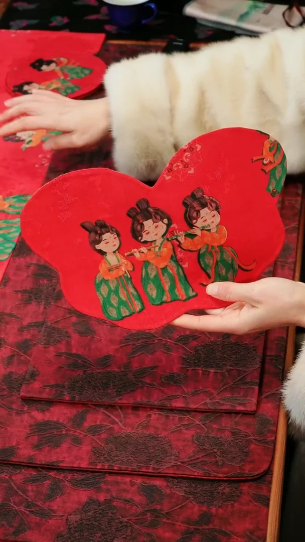 【闪购商品】摆件别具一阁布艺尺寸23+13