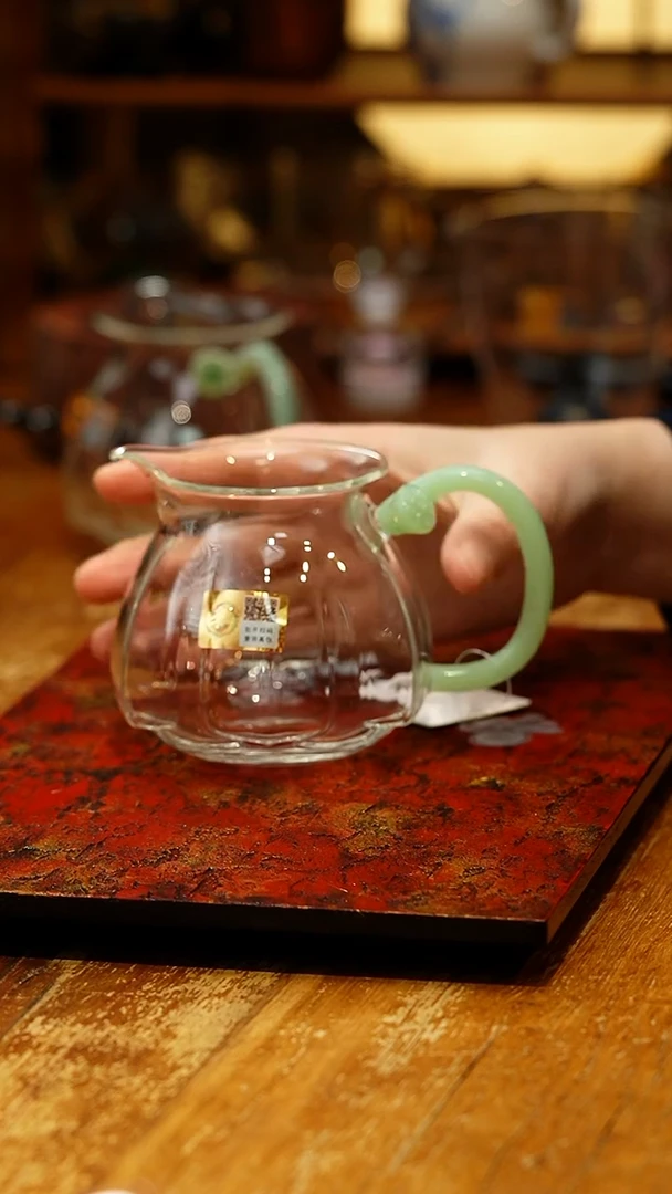 【闪购商品】禾器/晶彩莲君茶海/浅玉/专版