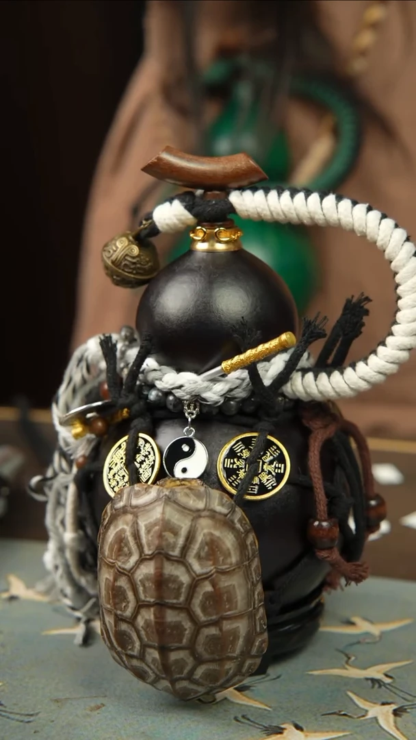 156号500ml左右非遗大漆酒葫芦