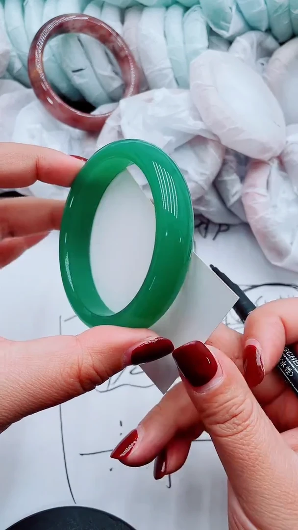 【闪购商品】石英质玉手镯未镶嵌T316-59-60