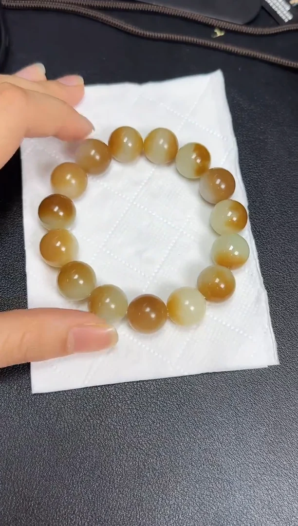 未镶嵌手串和田玉老***对JJD0104110多样性发一