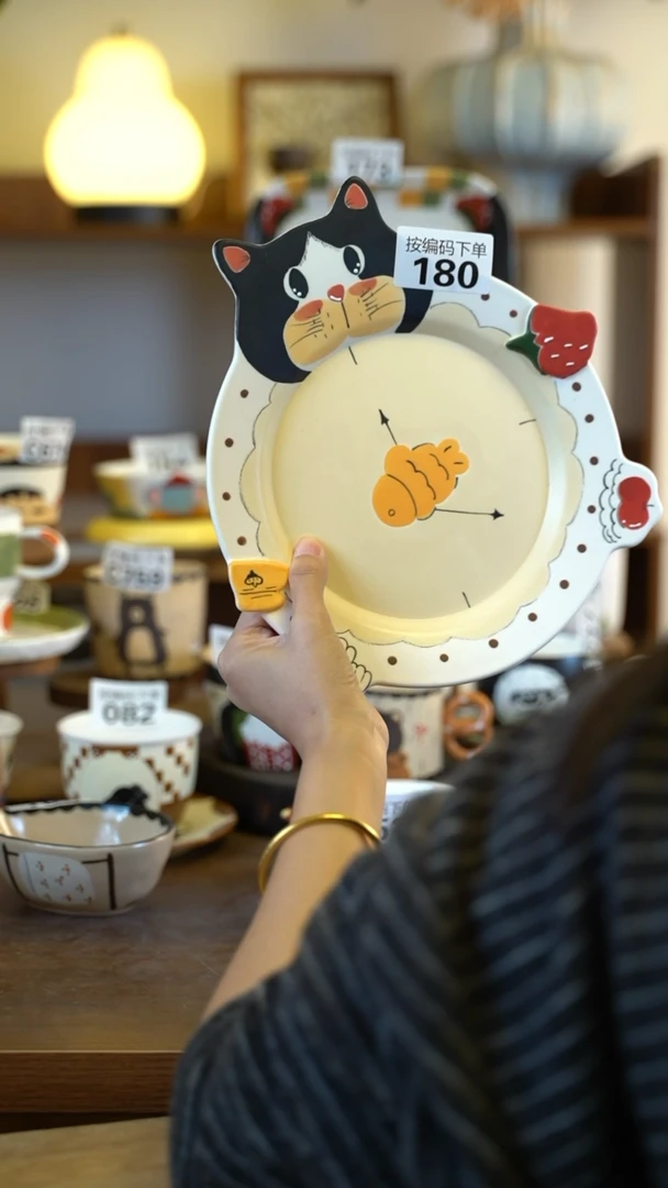 摆件陶180 阿满屋手工手作陶瓷