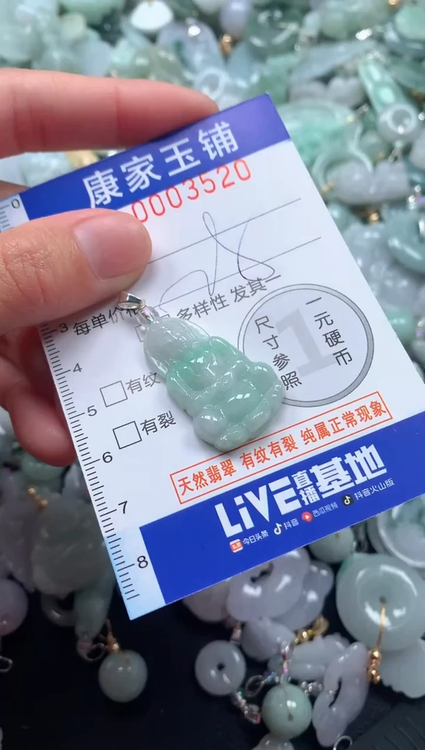 颈饰未镶嵌翡翠3520