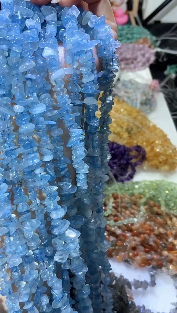 水晶珠宝半成品未镶嵌海蓝宝
