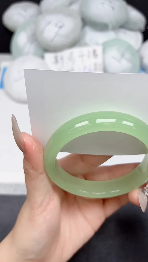 未镶嵌手镯石英质玉325-55-56