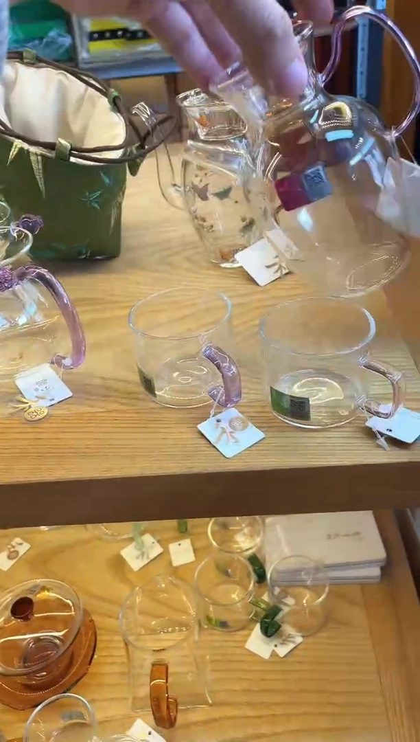 禾器/悦心壶/浅紫+清禾杯浅紫/一对