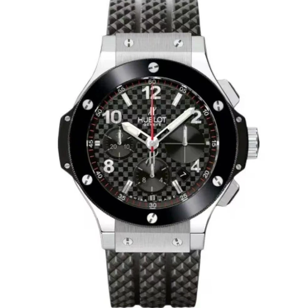 99新 Hublot/宇舶表 哈奢馆/潮人/宇舶342/41mm/黑陶瓷/单表