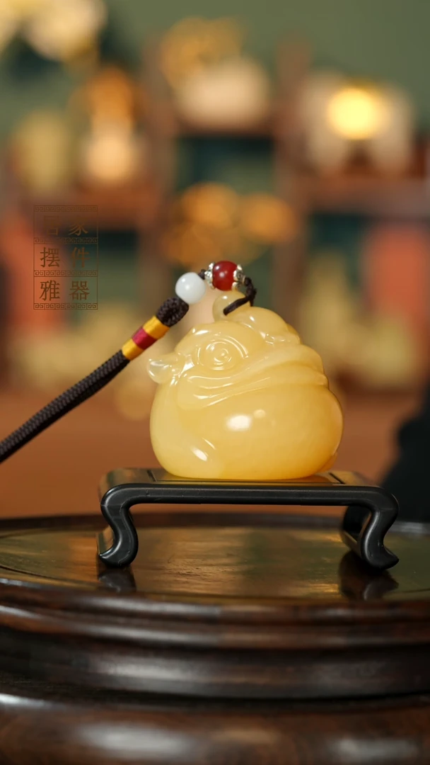 玉《三足金蟾》摆件