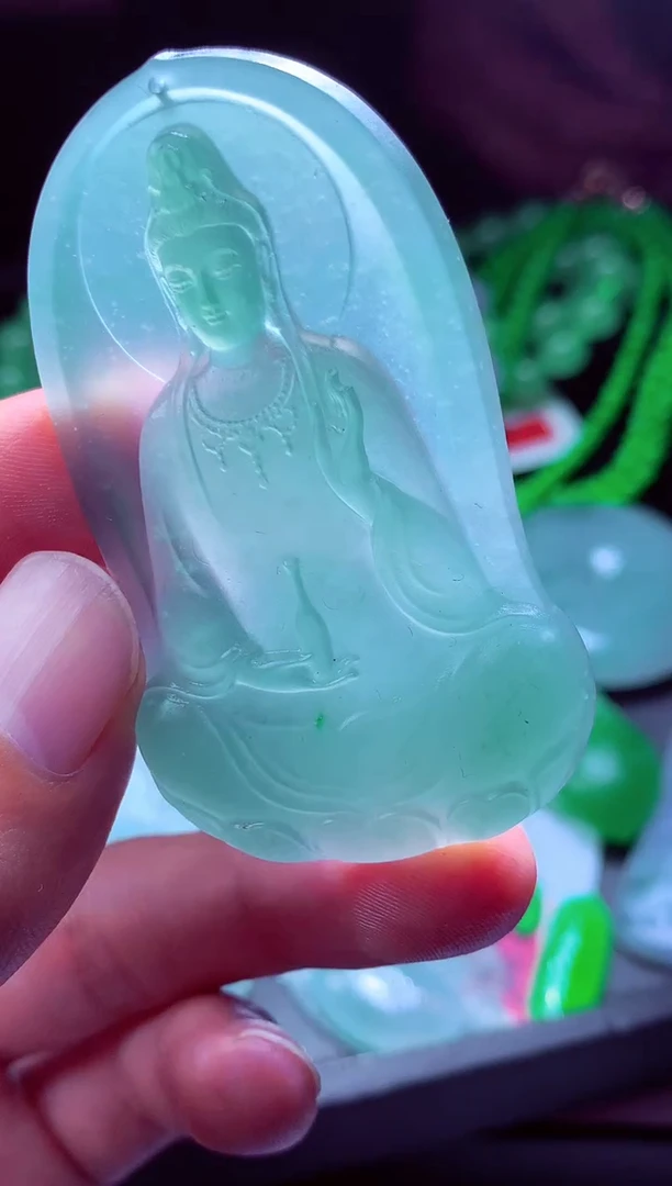 未镶嵌定制翡翠艺*#翡翠毛货定制