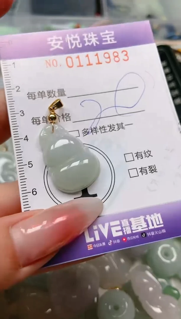 【闪购商品】翡翠颈饰未镶嵌闪购0111983