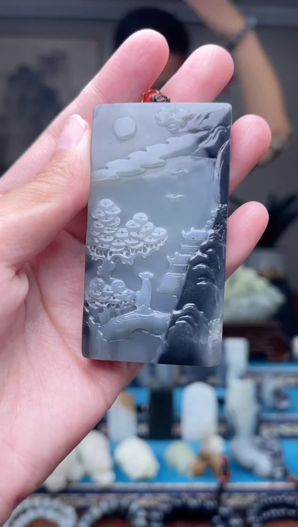 未镶嵌和田玉挂件1