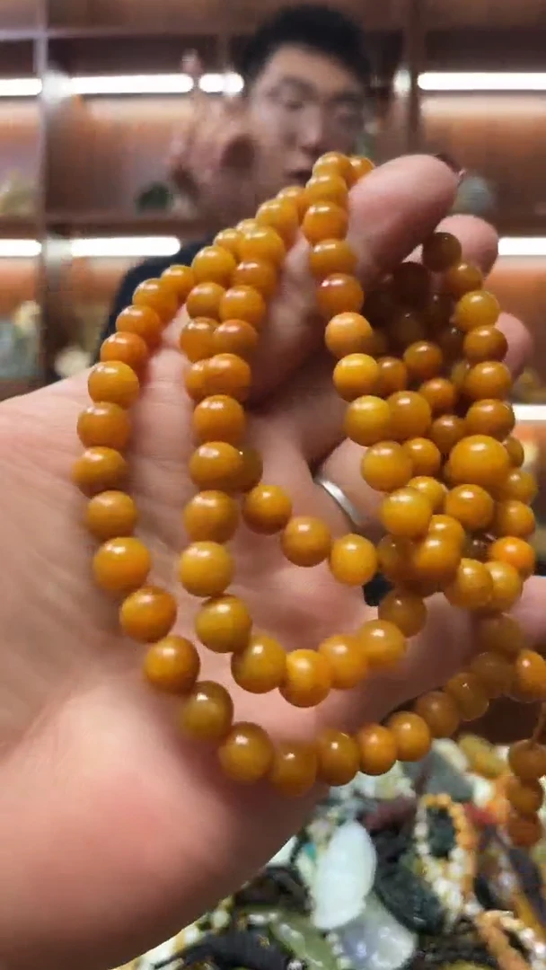 未镶嵌蛇纹石玉手串