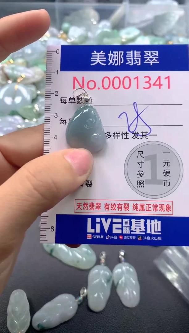 颈饰未镶嵌翡翠1341