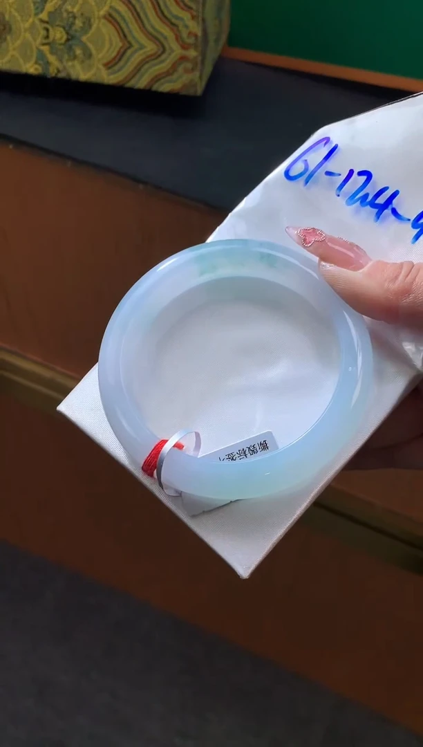 未镶嵌手镯翡翠-F19-正圈61