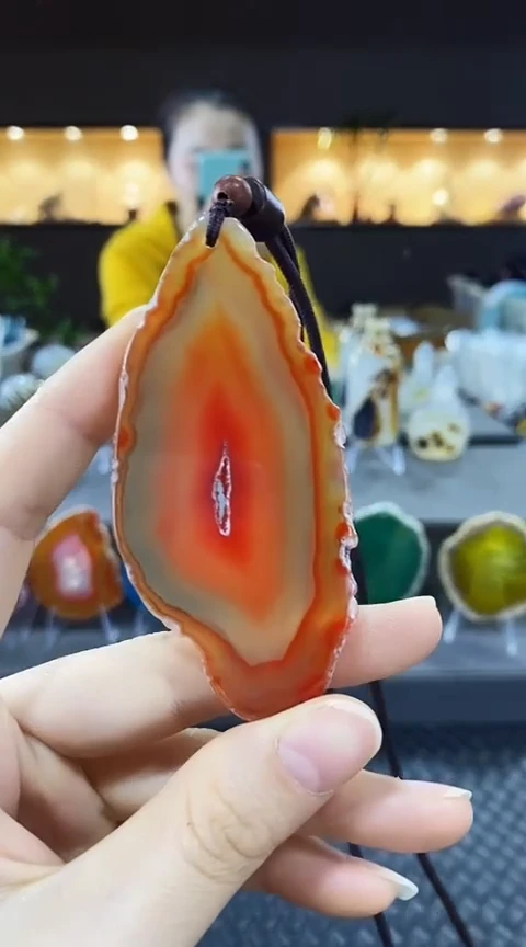 未镶嵌颈饰玛瑙/玉髓若*玛瑙