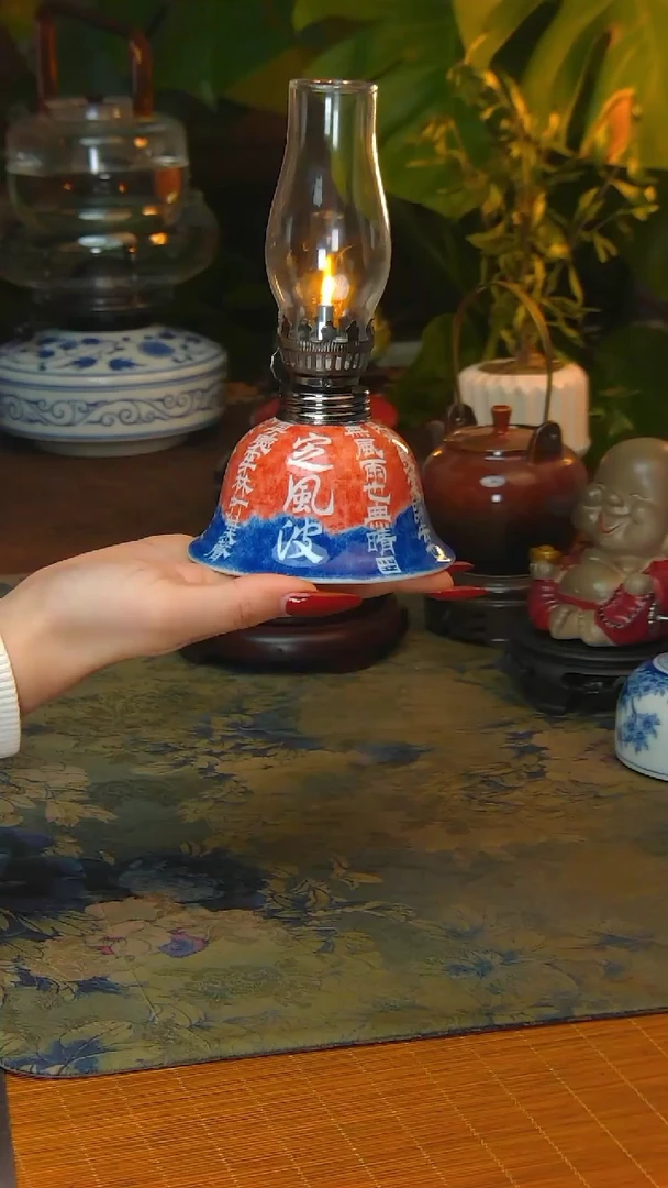 【闪购商品】景德镇陶瓷灯摆件