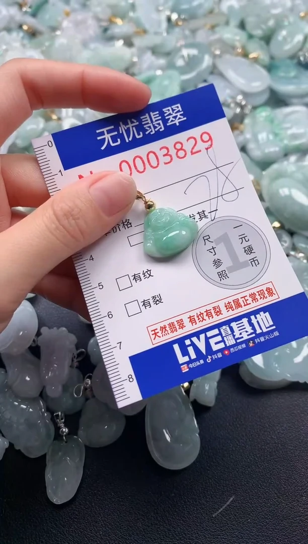 颈饰未镶嵌翡翠3829