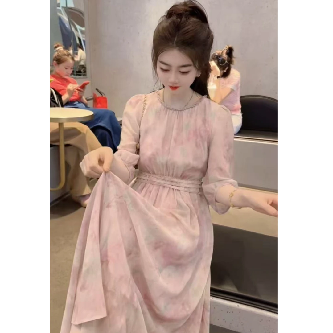 『粉系千金Y』@设计显瘦百搭时尚连衣裙1249