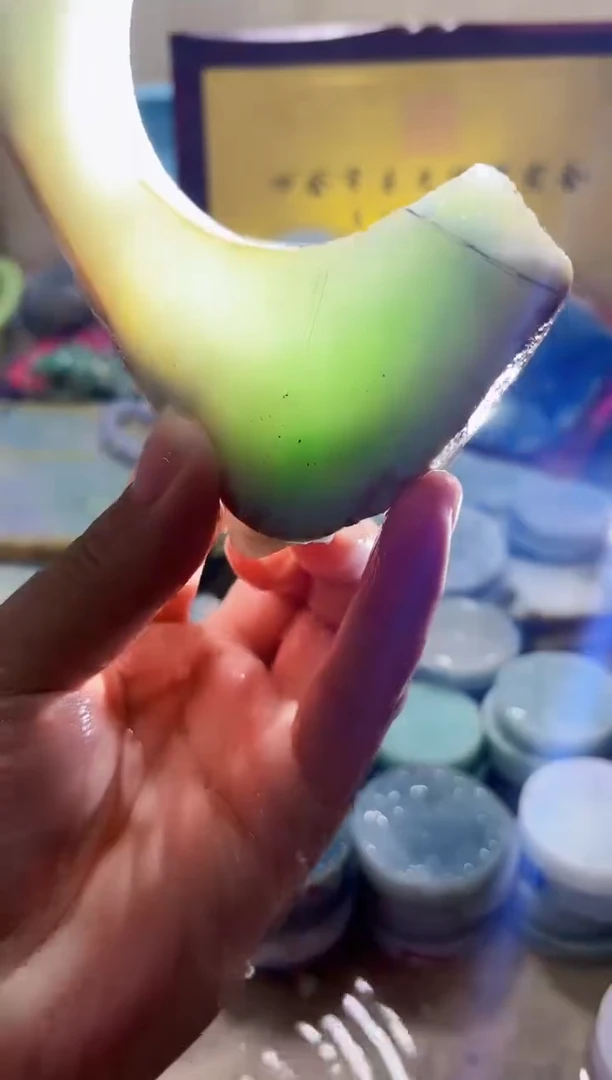 翡翠挂件未镶嵌A货常星1348