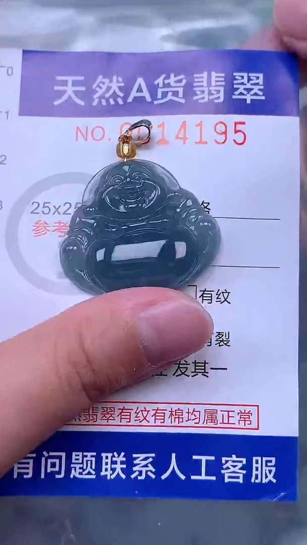 吊坠(赠链)未镶嵌翡翠1