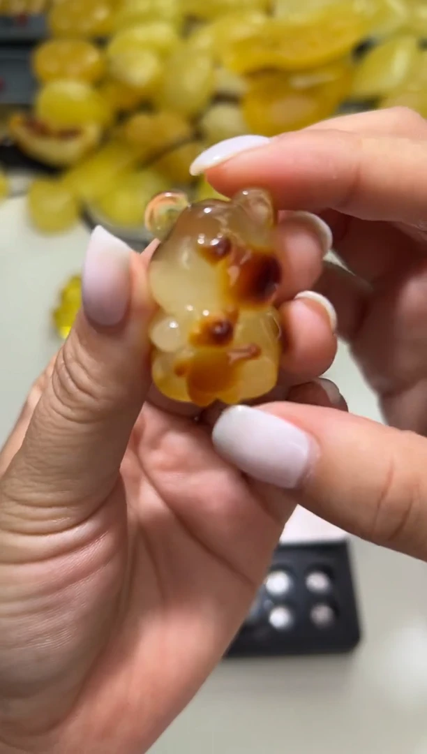 裸石琥珀未镶嵌琥珀蜜蜡吊坠