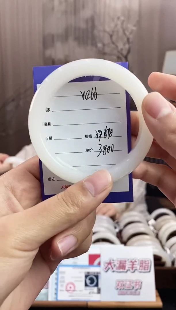未镶嵌手镯和田玉WE66微色差