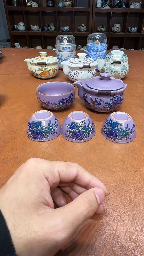 紫汝不带包高雅艺术瓷简单清
