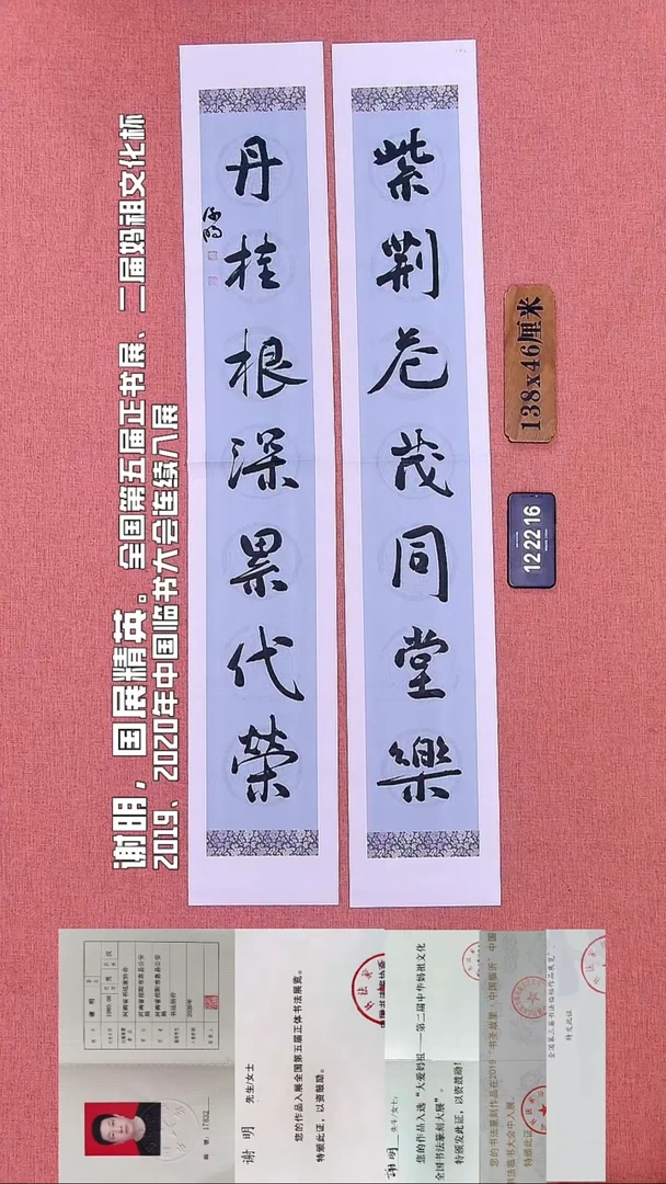 书法255    谢老师书法作品